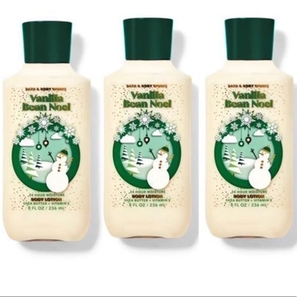 Bath & Body Works Other - 3-Bath and Body Works Vanilla Bean Noel
Body Lotion